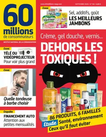 60 millions de consommateurs NÂ° 561 septembre 2020