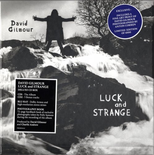 David Gilmour - Luck and Strange Deluxe Edition Blu-Ray MP3 2024