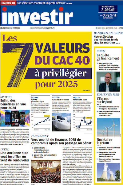 Investir n°2654 du 16 Novembre FRENCH PDF 2024