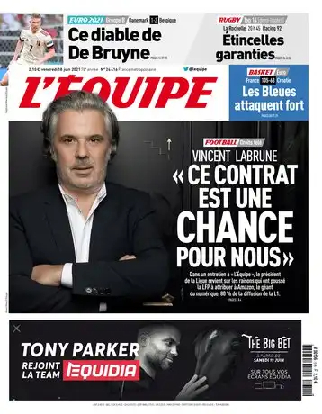 L'equipe du 18 Juin 2021