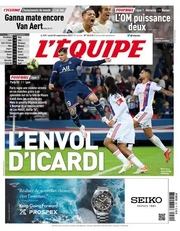 L'equipe du 20 Septembre 2021