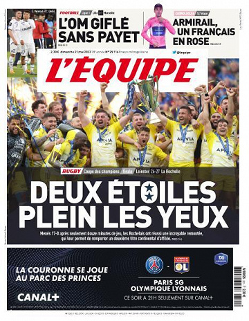 L'equipe du 21 Mai 2023