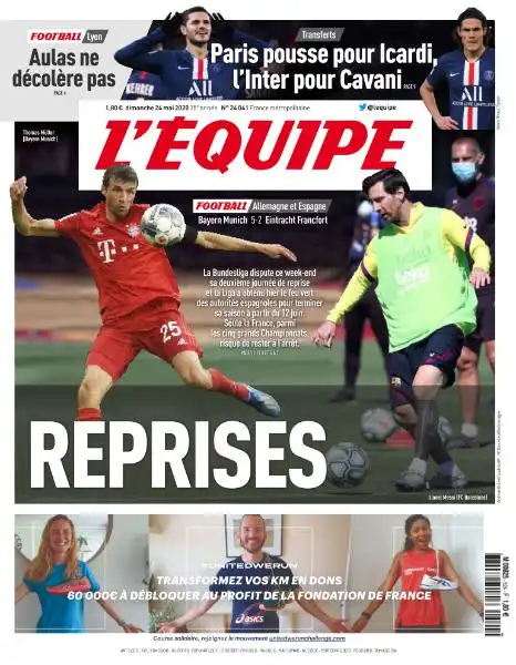 L'equipe du 24 Mai 2020