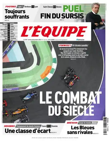 L'equipe du 6 décembre 2021