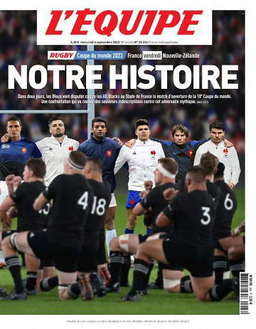 L'equipe du Mercredi 6 Septembre 2023