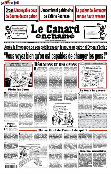 Le Canard Enchaîné - 02 Fevrier 2022