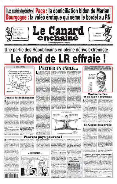 Le Canard Enchaîné - 30 Juin 2021