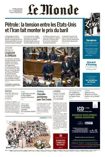 Le Monde du 03 Decembre 2020