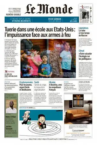 Le Monde du 26 Mai 2022