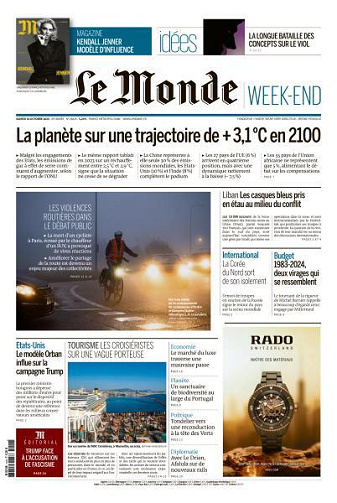 Le Monde & Le Mag du 26 Octobre FRENCH PDF 2024