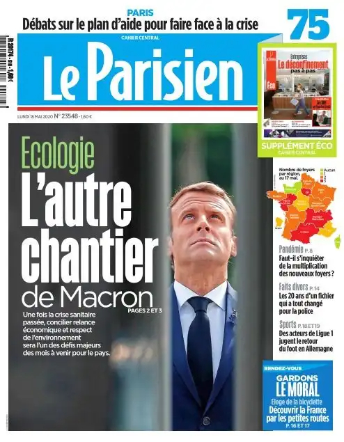 Le Parisien 18 Mai 2020