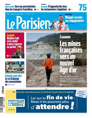 Le Parisien - 2 Novembre 2023