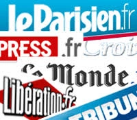 Le Parisien + l'Equipe + Libération + Le Figaro du 05 Juin