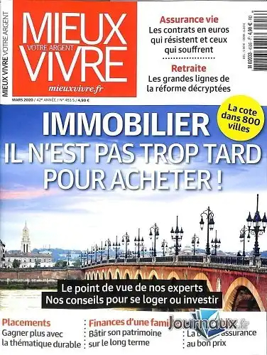 Mieux vivre votre argent NÂ°453 - Mars 2020