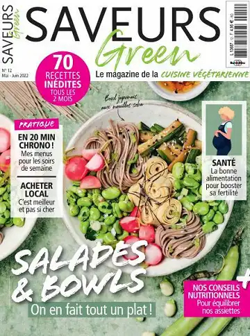 Saveurs green NÂ°12 - Mai-Juin 2022